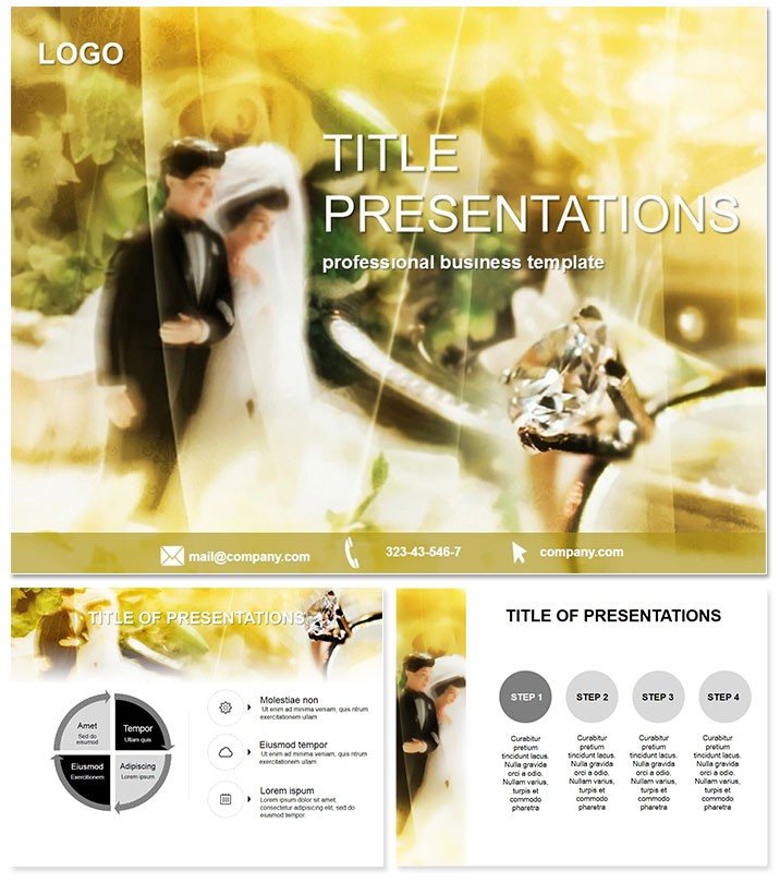 Wedding ceremony PowerPoint templates