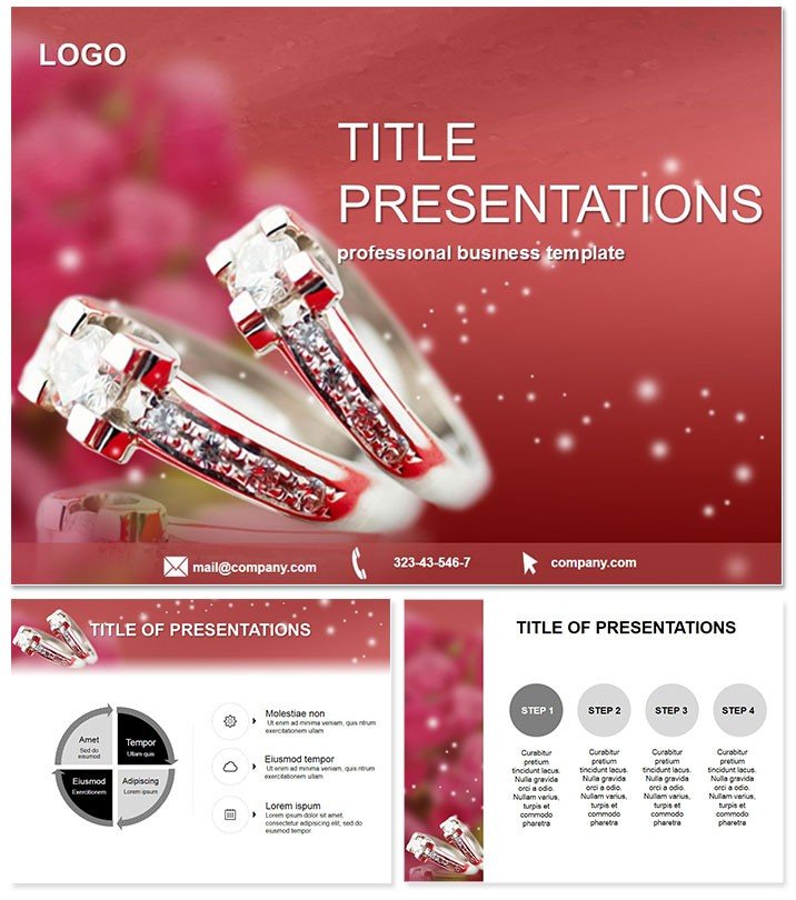 Wedding Rings PowerPoint templates