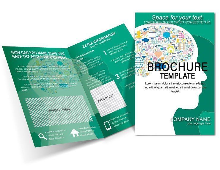 Knowledge Brochure Template for Education