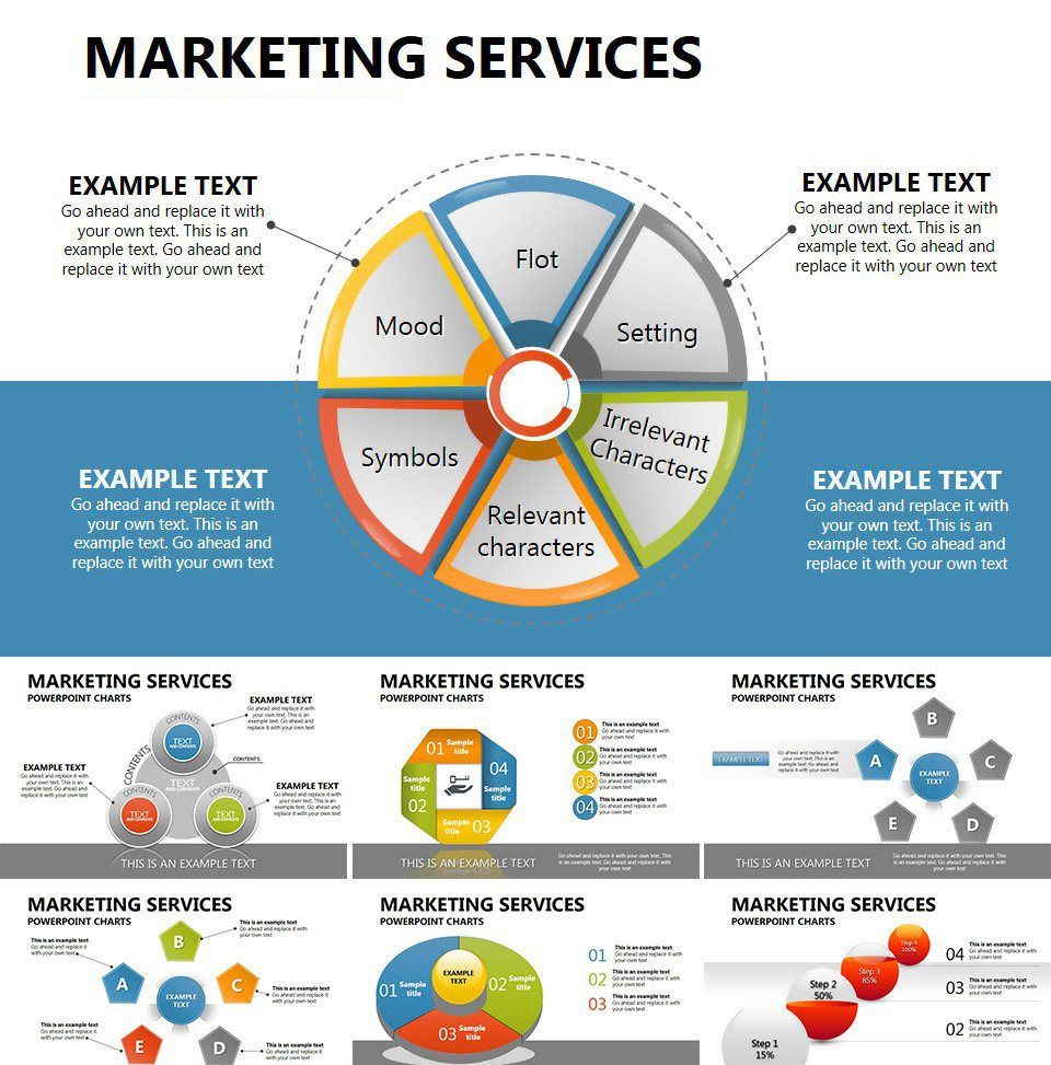 Marketing Plan Keynote Chart Template