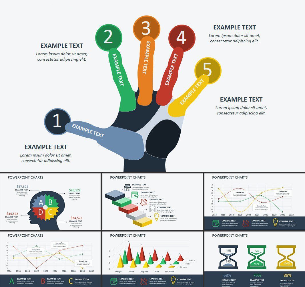 Key Chart Sample Selection Sort Keynote Charts Template