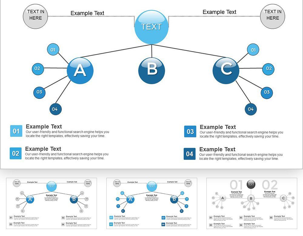 Key Chart Sample Organizations Work Keynote Charts Template