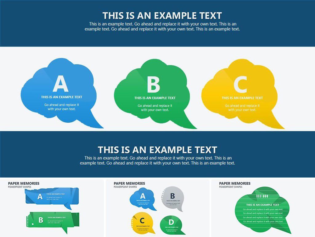 Paper Memories Keynote shapes