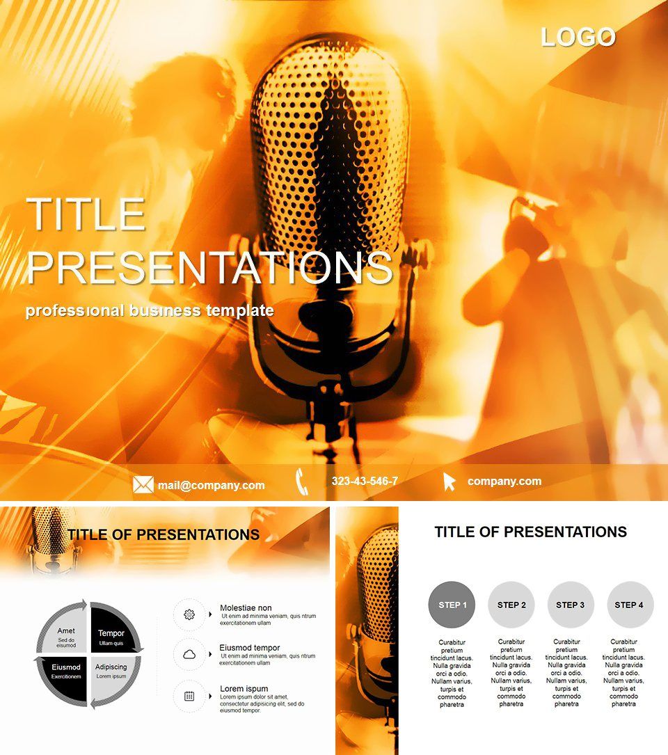 Music Production Keynote templates