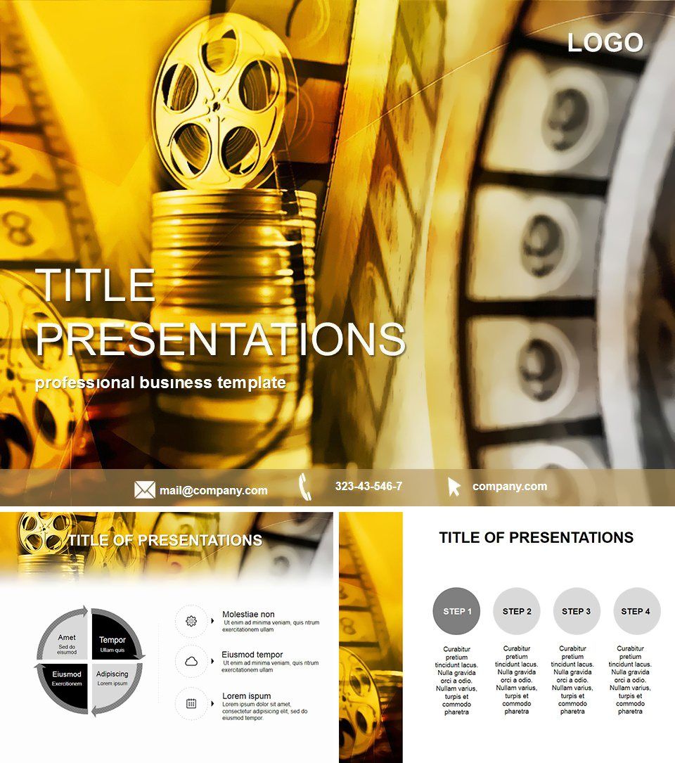 Movie studio Keynote templates