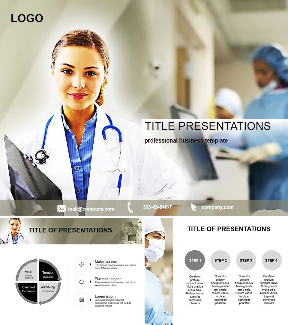 Medical Center Keynote Template Presentation