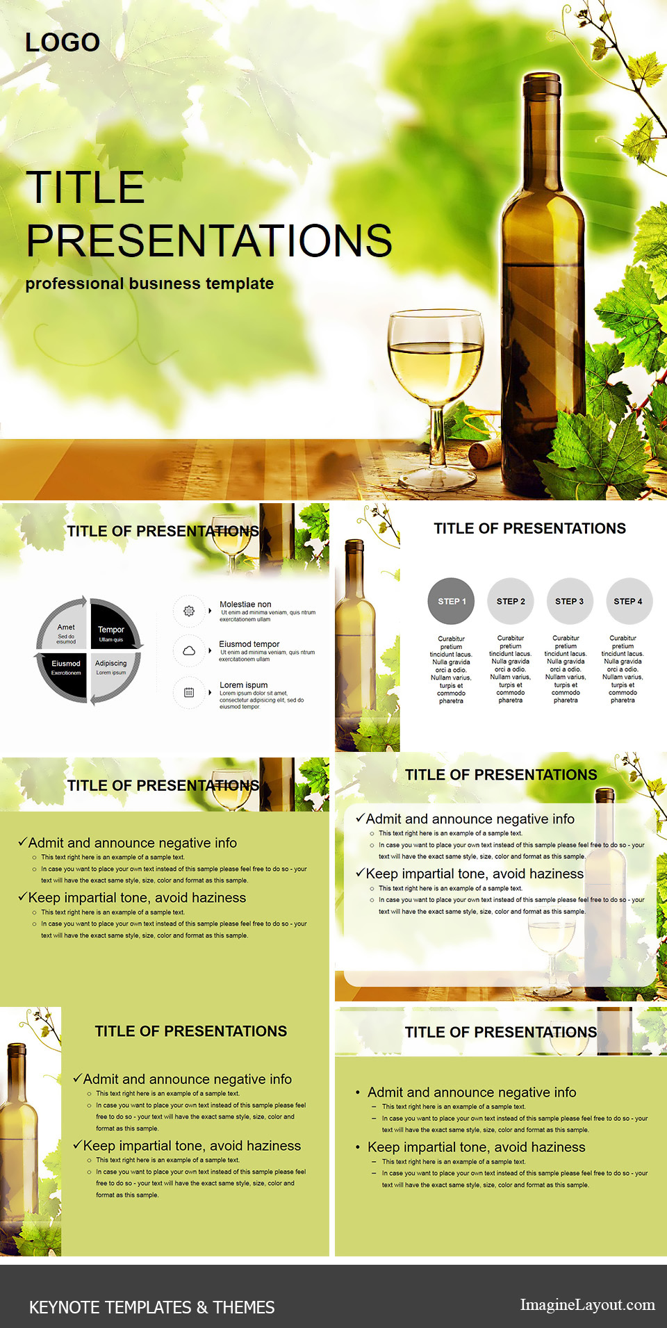 simple wine presentation script