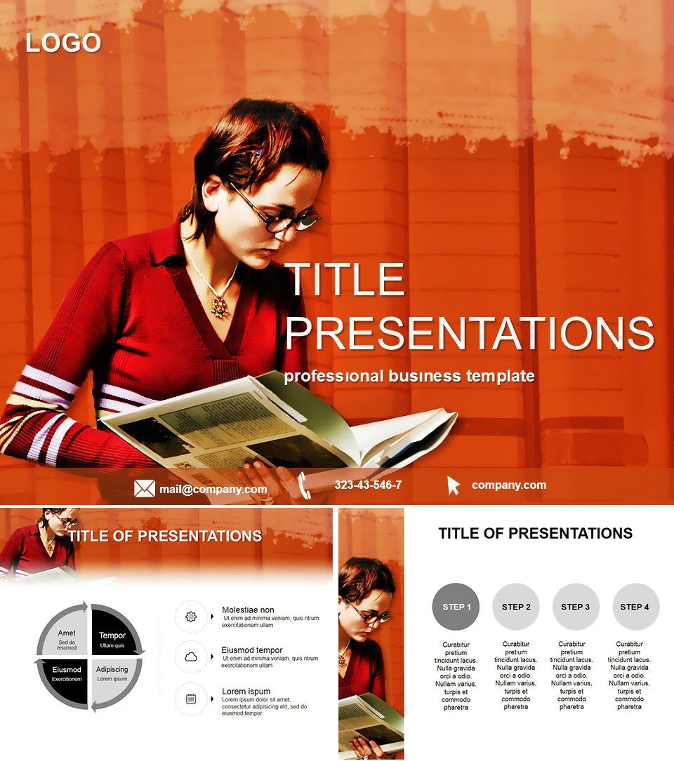 Library Resource Keynote Template