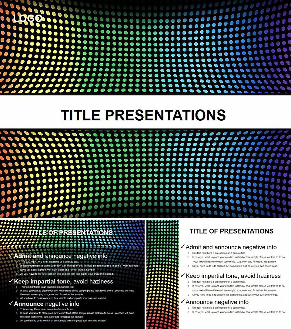Abstract Pixel Wallpaper Keynote for Creative Decks