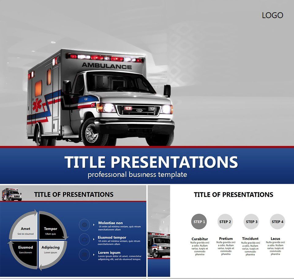 First Aid Emergency Keynote templates