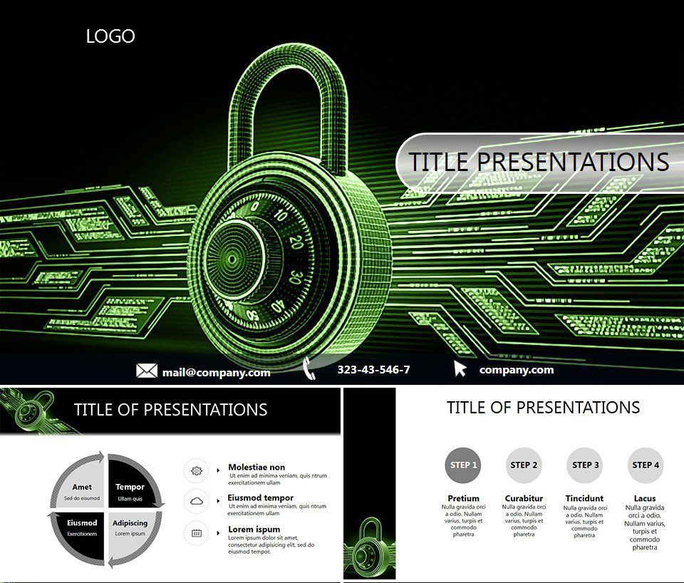 how to lock a keynote presentation