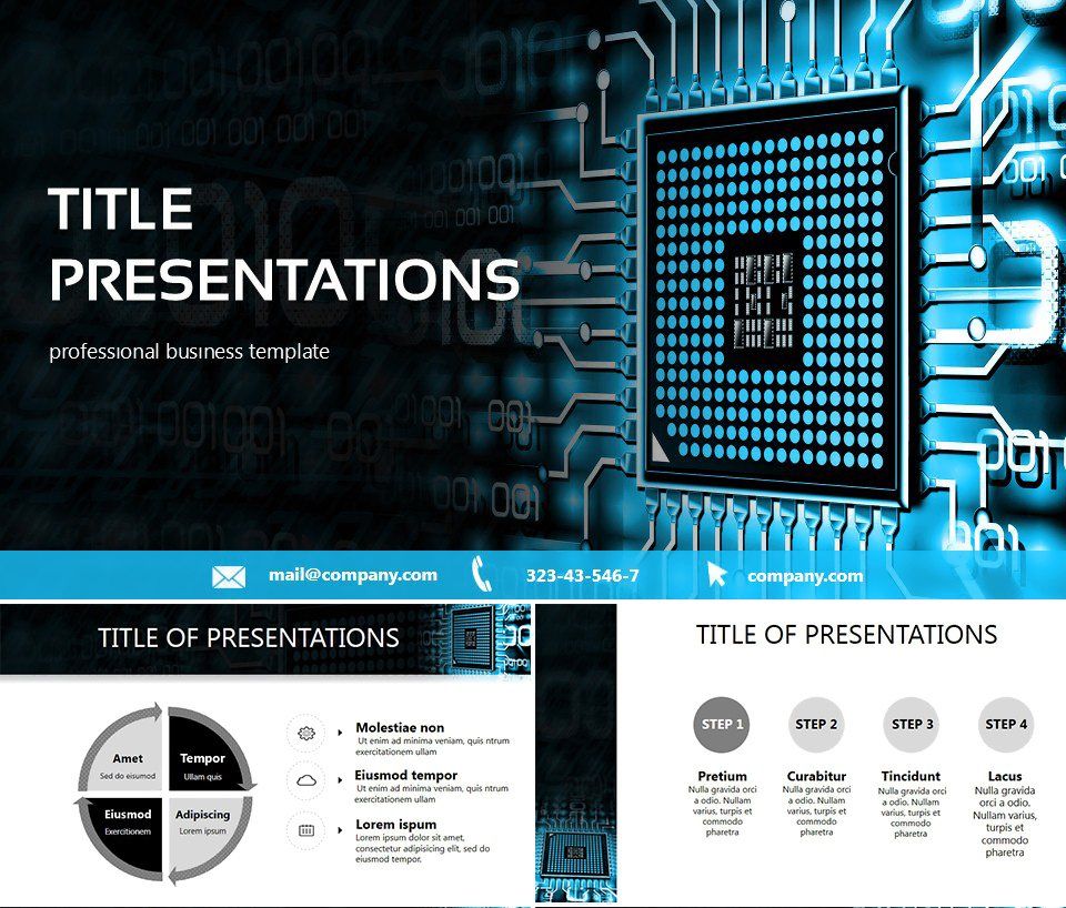 computer presentation example