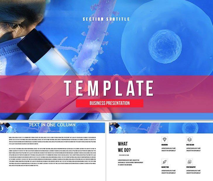MICROBIOLOGY Keynote template