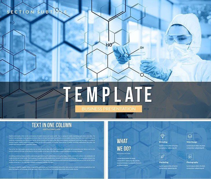 Laboratory Research Keynote Themes - Templates