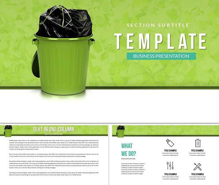 Rubbish - Garbage Disposal Keynote Template