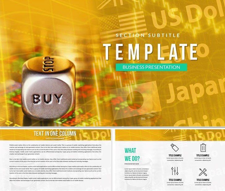 Stock Market Keynote Template Themes