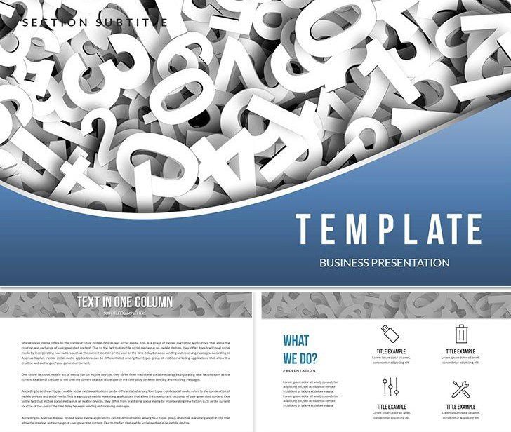 Numbers Keynote Template HighQuality Designs for Download