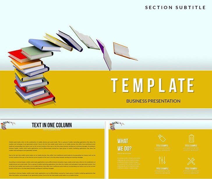 Best Books Publishing Keynote templates
