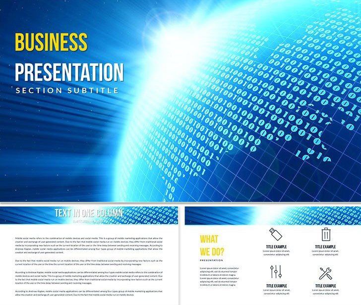 Advances in Information Technology Keynote templates Themes