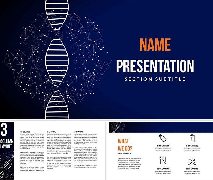 Gene Structure Keynote Template for Researchers