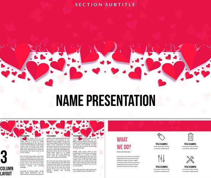 Valentine Messages Keynote Template