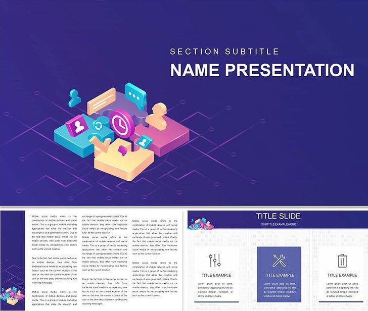 Marketing: concepts, types and objectives of marketing Keynote Template