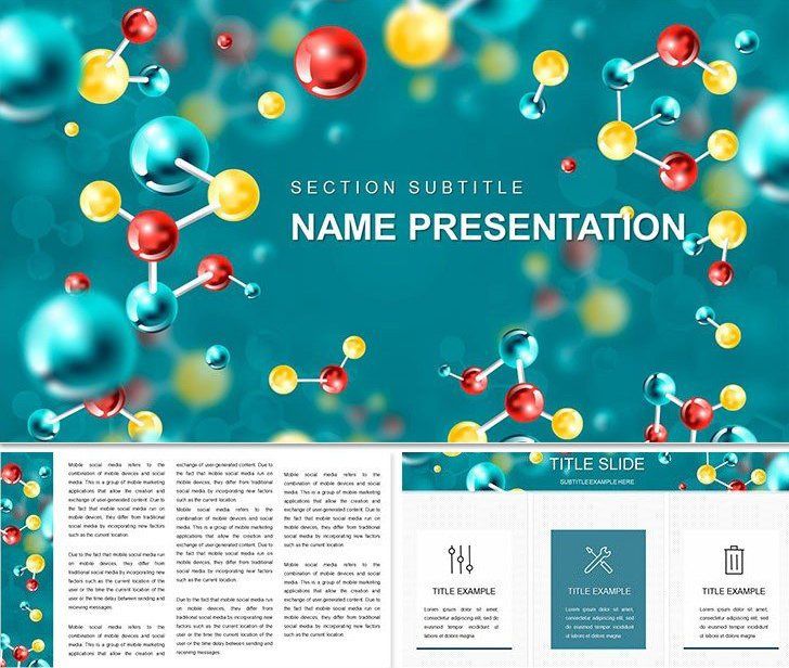 Molecular Structure Chemistry Keynote Template