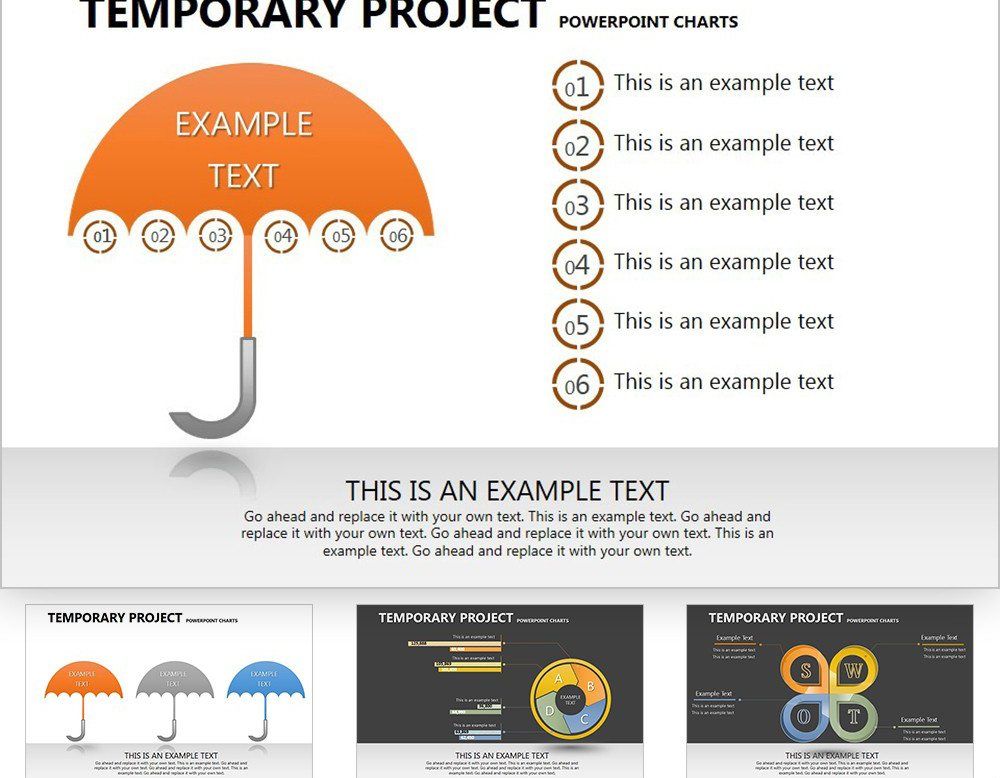 Four Elements PowerPoint Charts | ImagineLayout.com
