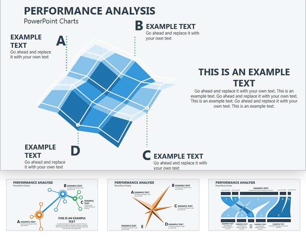 Performance Analysis PowerPoint Charts Template