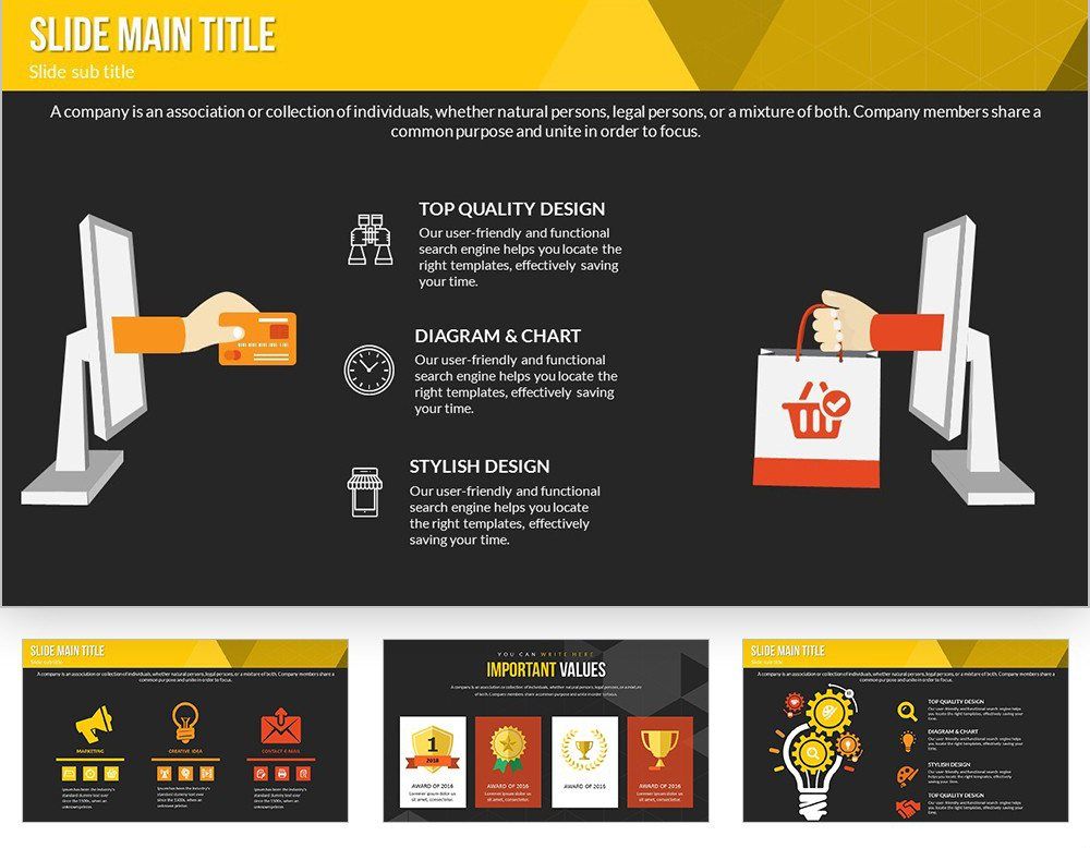 Client Interactions PowerPoint Charts Template: Download PPTX