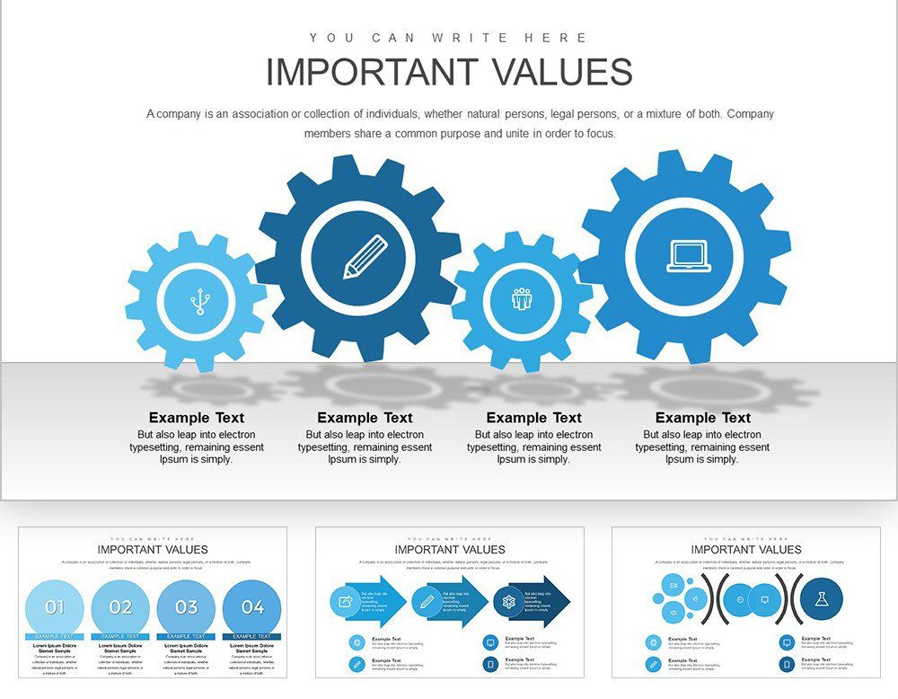 Step Training Method PowerPoint Charts Template