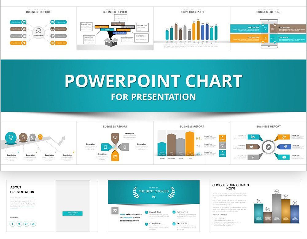 Productivity PowerPoint chart Presentation