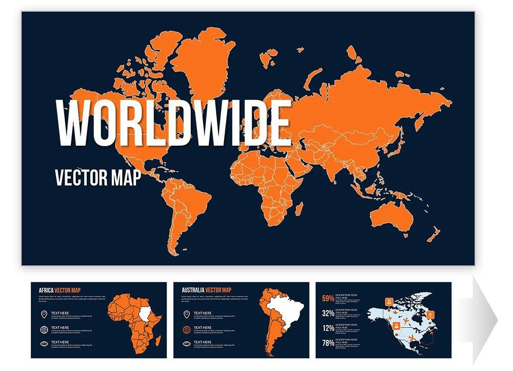 World Countries PowerPoint map