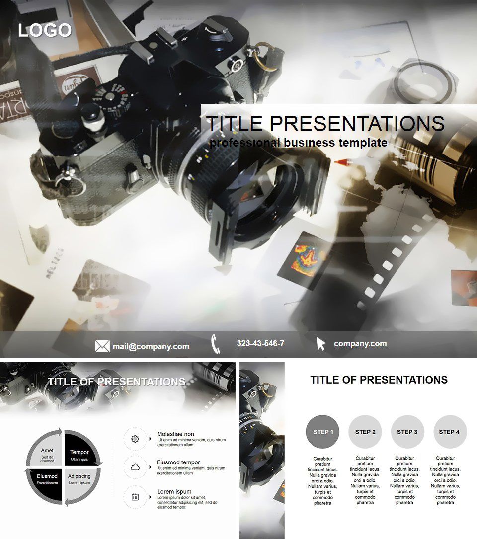 Studio Photography PowerPoint Template