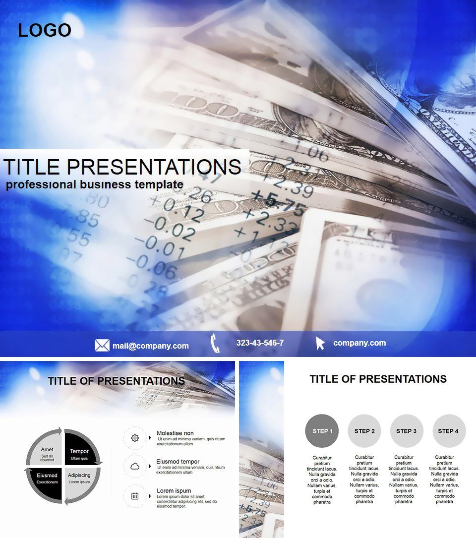 Money and Exchange PowerPoint Template