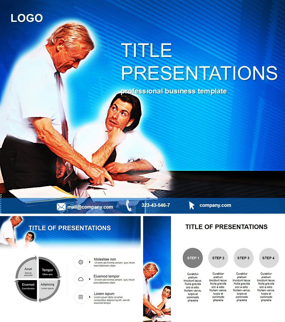 Business Discussion PowerPoint Template