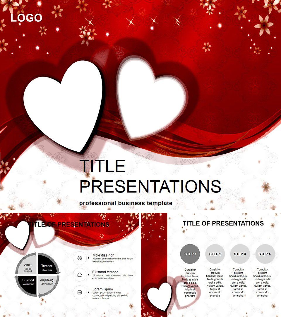 Forever with you PowerPoint templates | ImagineLayout.com