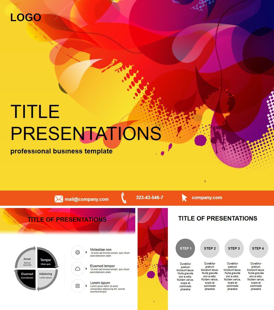 Background color PowerPoint Templates