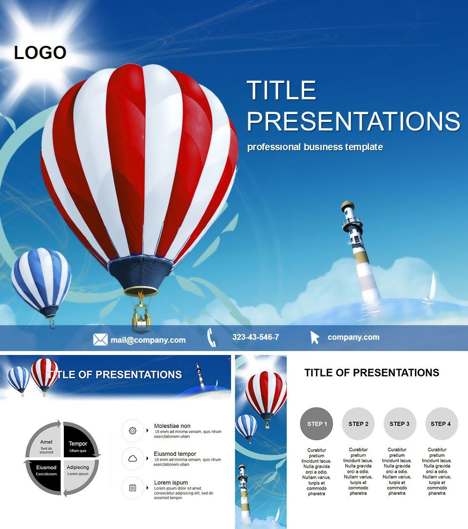 Balloon PowerPoint template