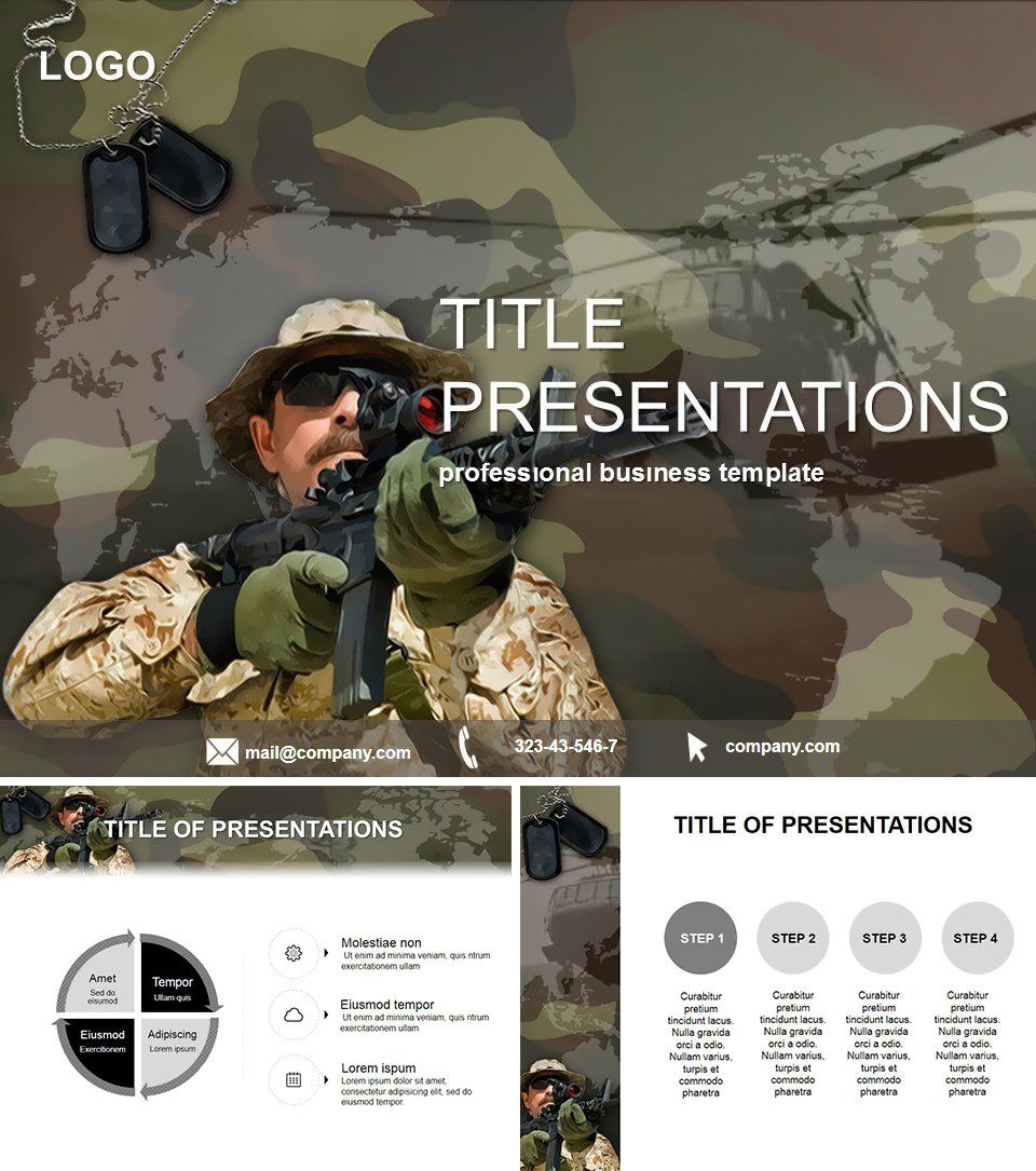 Ranger Regiment PowerPoint Templates