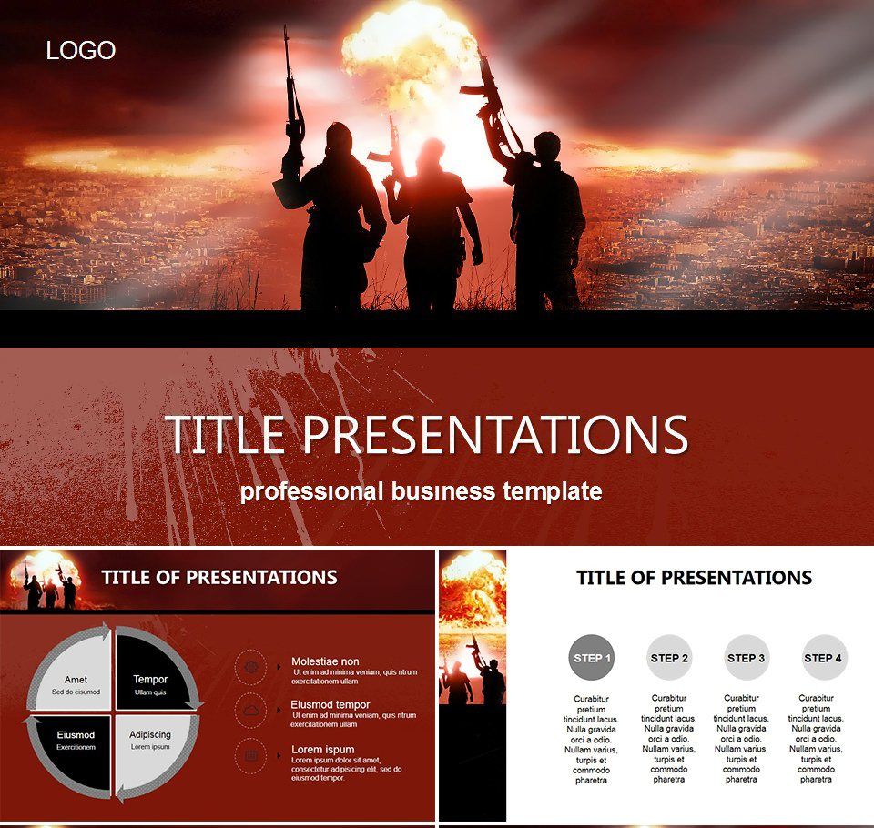 Terrorism PowerPoint templates | ImagineLayout.com