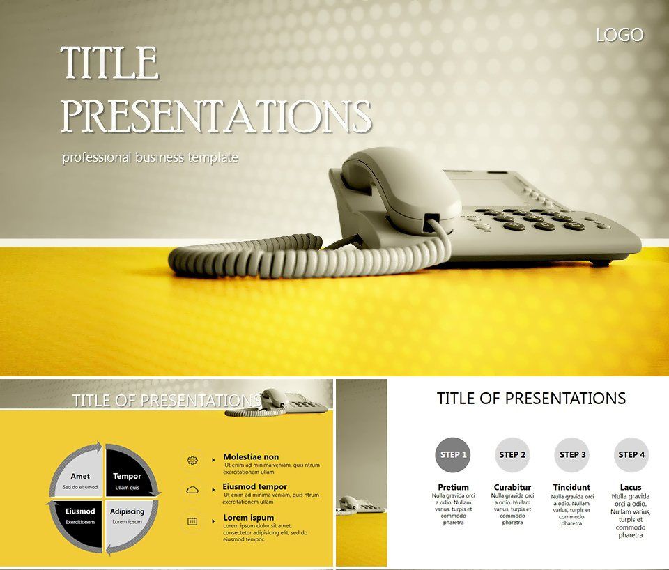 Telecommunications Operator PowerPoint Template