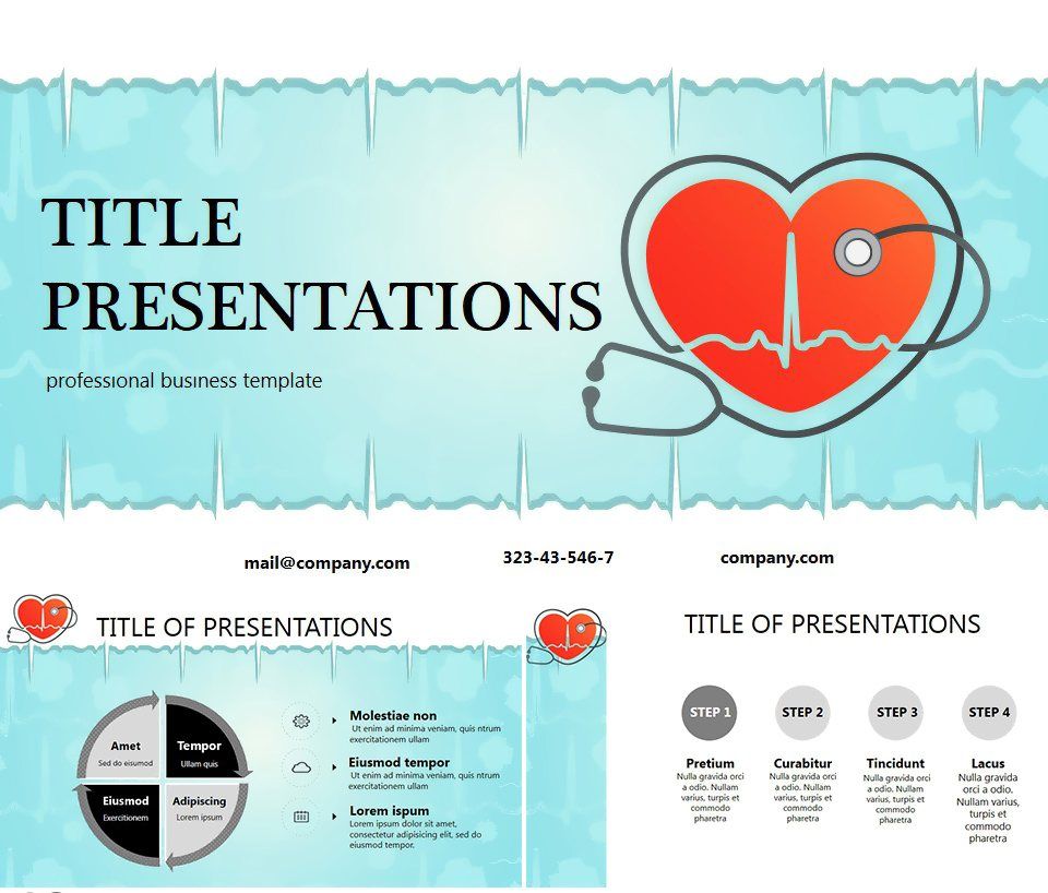 Cardiologist PowerPoint template