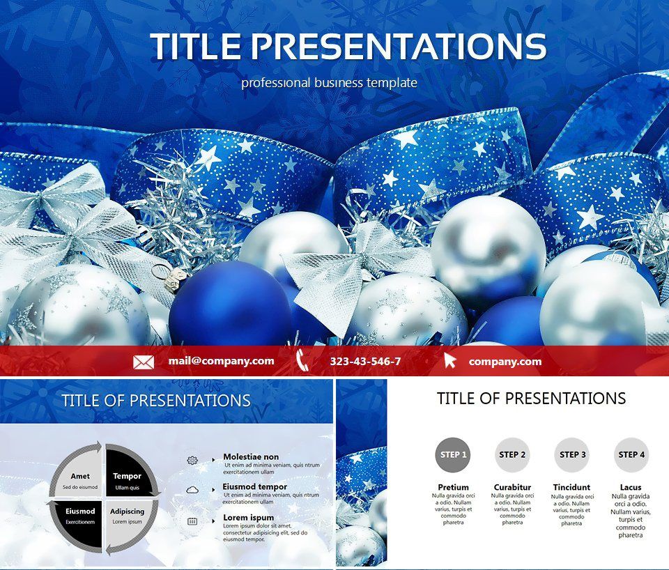 Festive World Of Christmas Decorations Powerpoint Presentation