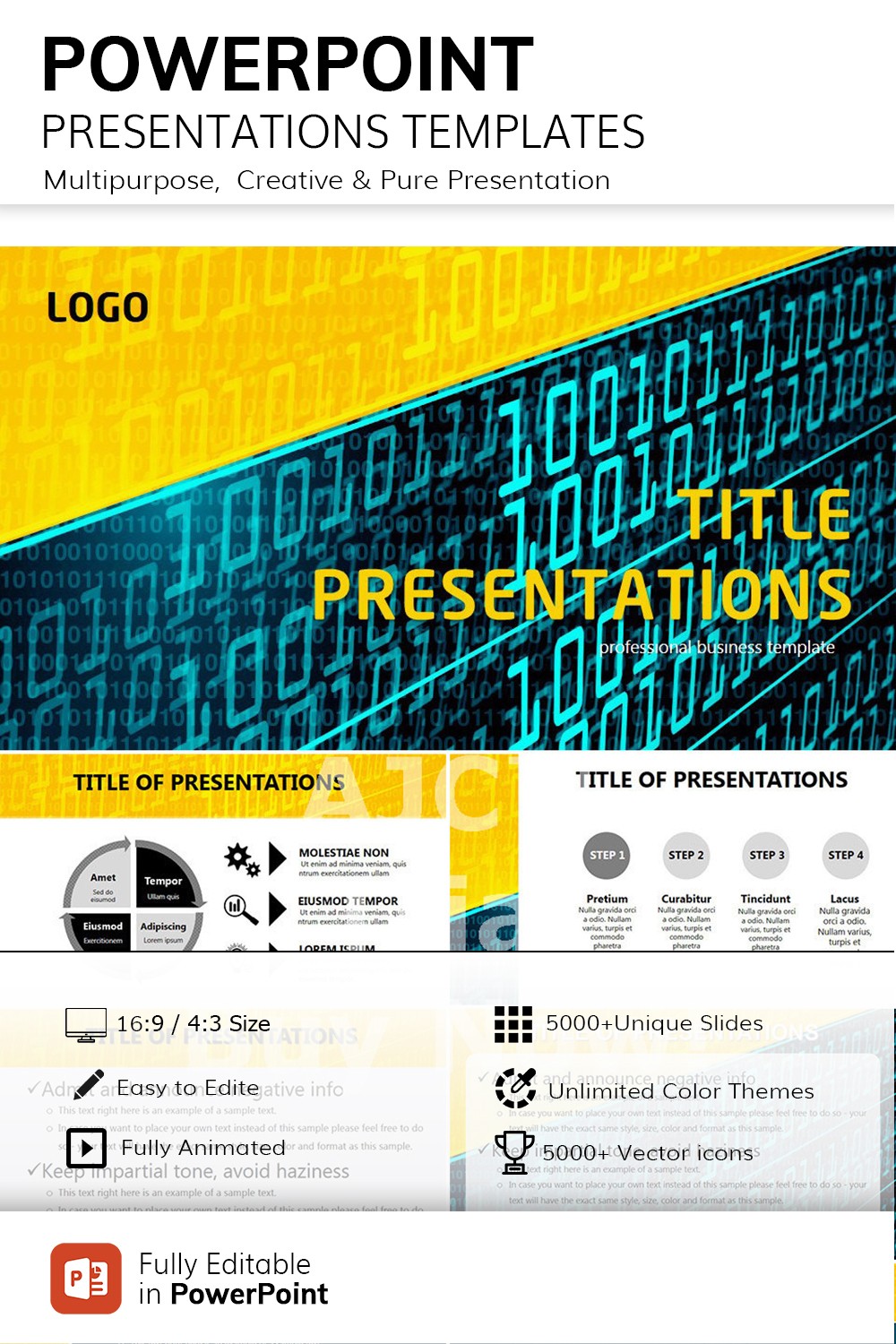 Programming codes PowerPoint templates