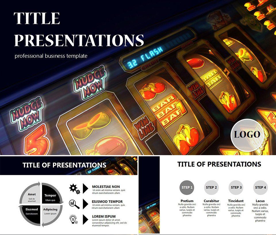 Free Slot Machine Powerpoint Template