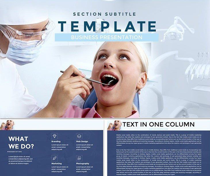 Dental clinic PowerPoint Presentation Template