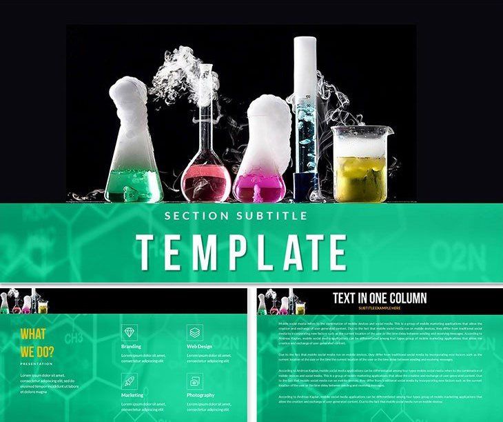 Chemical Reactive PowerPoint Templates