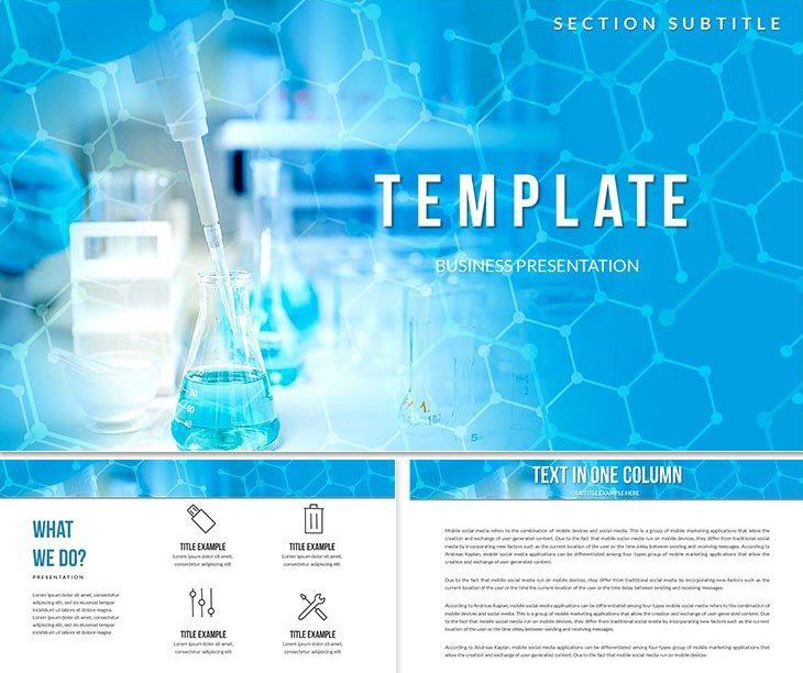 Reagent for Chemical Analysis PowerPoint templates