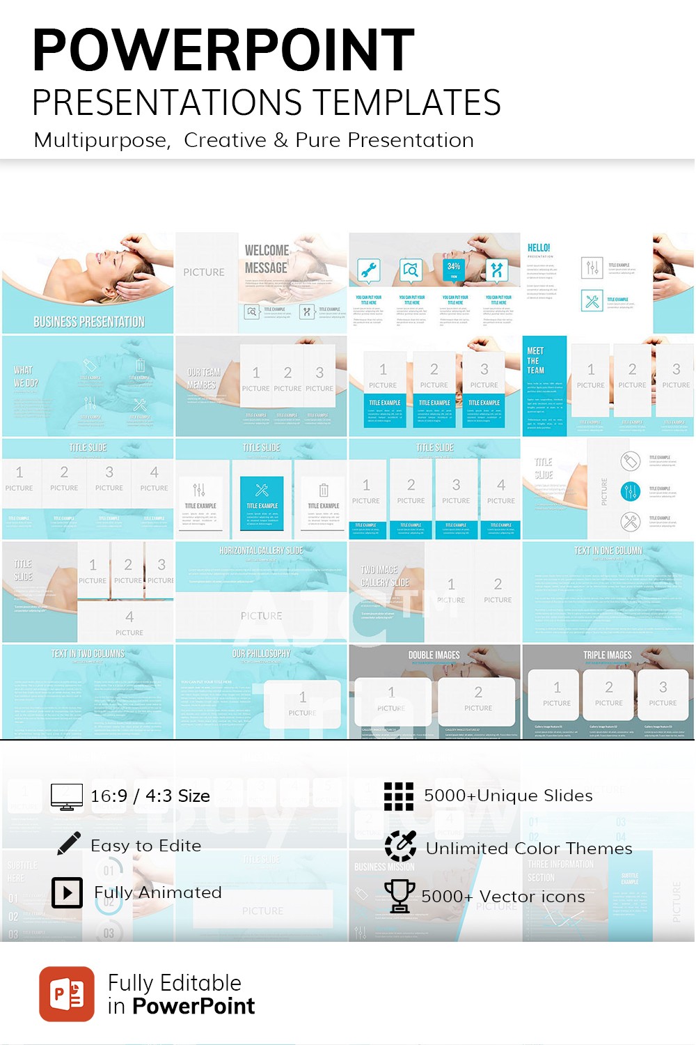 Acupuncture Health PowerPoint Templates | ImagineLayout.com